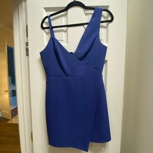 NBD mini dress blue